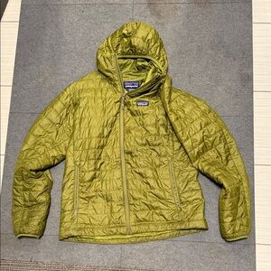 Patagonia Olive Hooded Jacket